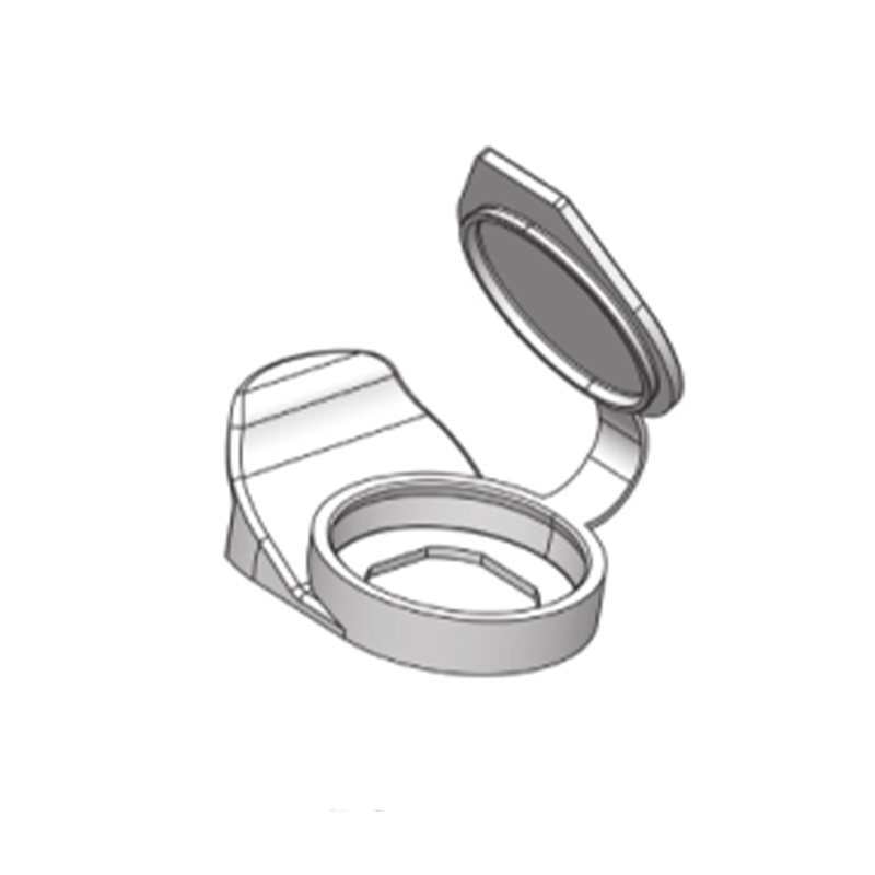 WP007 Schwarzes PE mit wasserdichtem Pull-Up-Cover-Lock-Zubehör