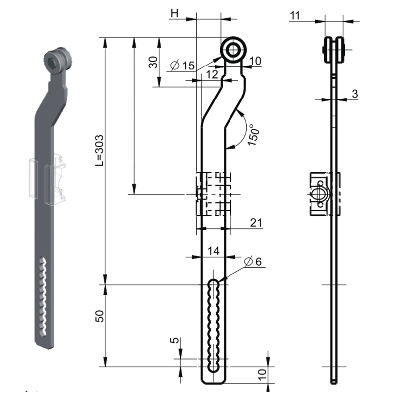 LG006-C Multi-Modell-Pleuelstangenzubehör